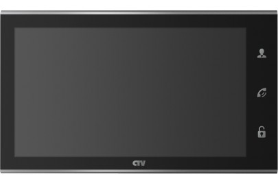Видеодомофон цветной CTV-M4105AHD 10" с сенсорным управлением "Easy Buttons", IPS дисплей, Full HD, microSD