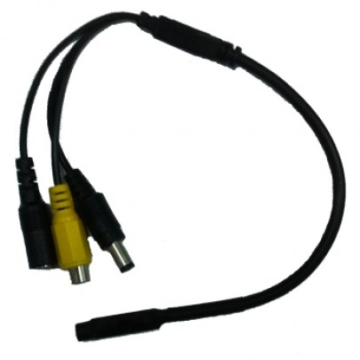 Микрофон HM-M408A миниатюрный с кабелем в пластиковом корпусе
