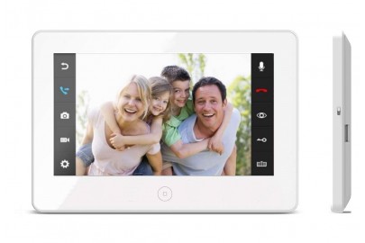 Видеодомофон цветной JVS GRANT HD WiFi 10" белый с сенсорным управлением Easy buttons, MicroSD